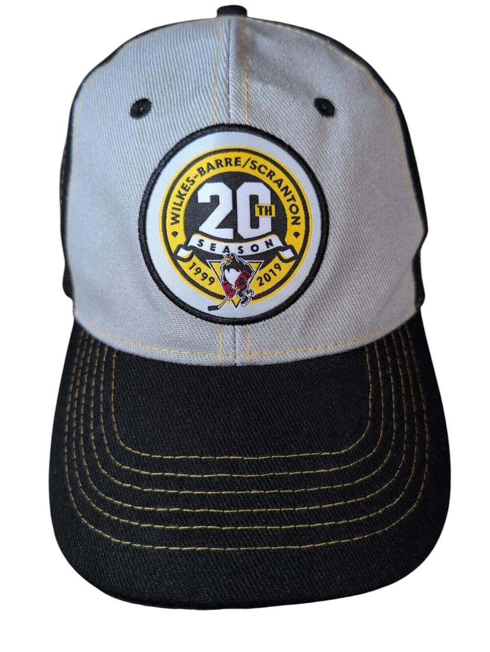 Wilkes-Barre/Scranton PA Penguins 20th Season Adjustable Baseball Cap Hat 2019